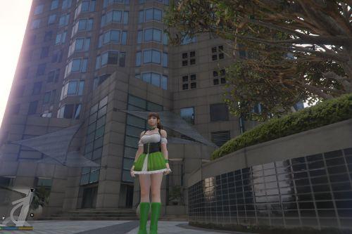 St Patrick's Day Outfit for Mai Shiranui